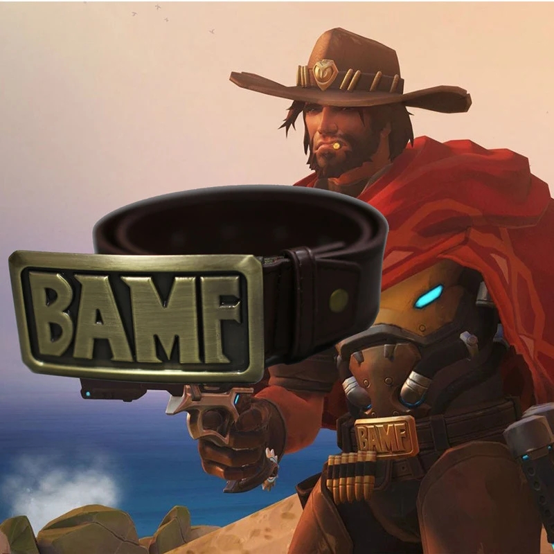 Watch Accessories - GORĄCO! Pasek Mccree Cosplay Kowbojski Metalowy