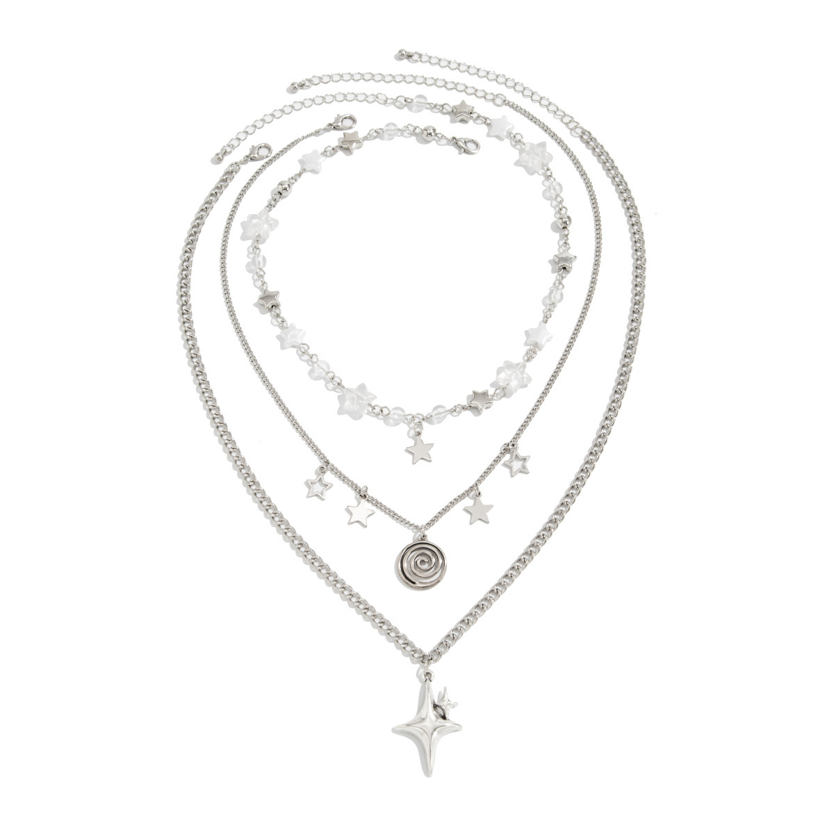 Wielowarstwowy naszyjnik z zaw – Layered Pendant Necklace Aesthetic recenzja i cena