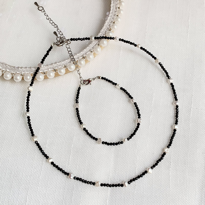 Moda uzdrawiająca biżuteria 2M – Pearl Choker Necklace Vintage recenzja i cena