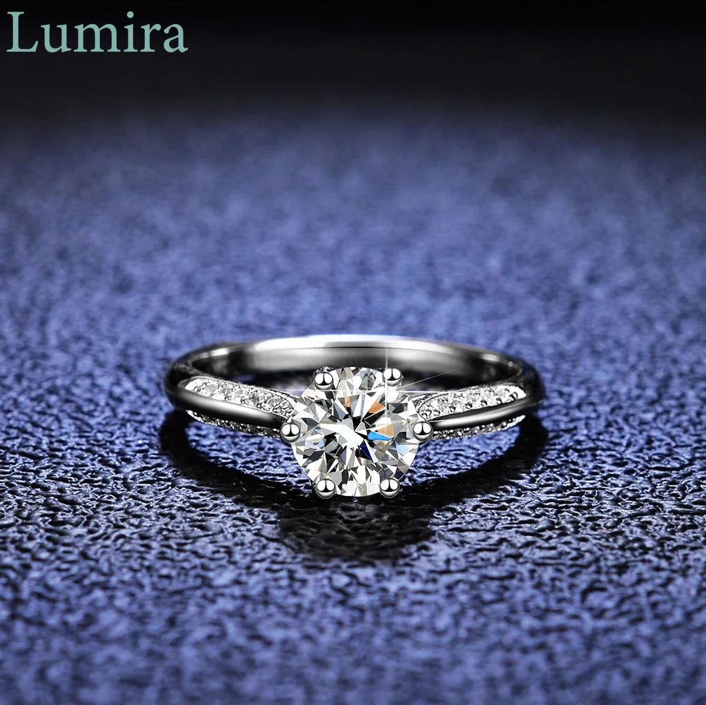 Pierścionek zaręczynowy Lumira – Moissanite Engagement Ring 1 Carat recenzja i cena