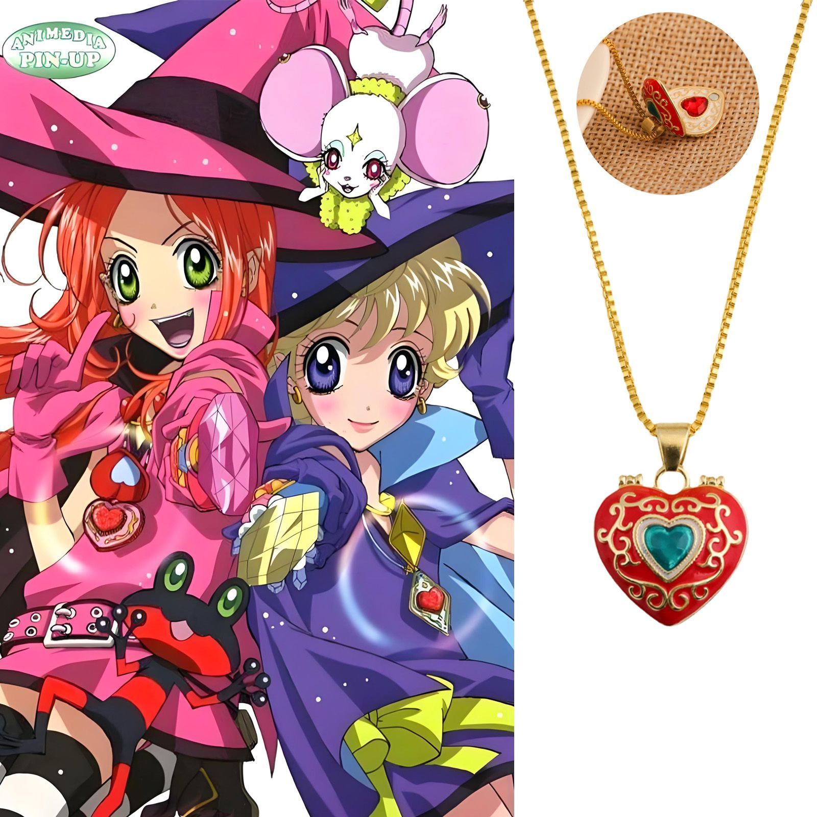 Anime Sugar Sugar Rune – Cukie – Anime Pendant Necklace recenzja i cena