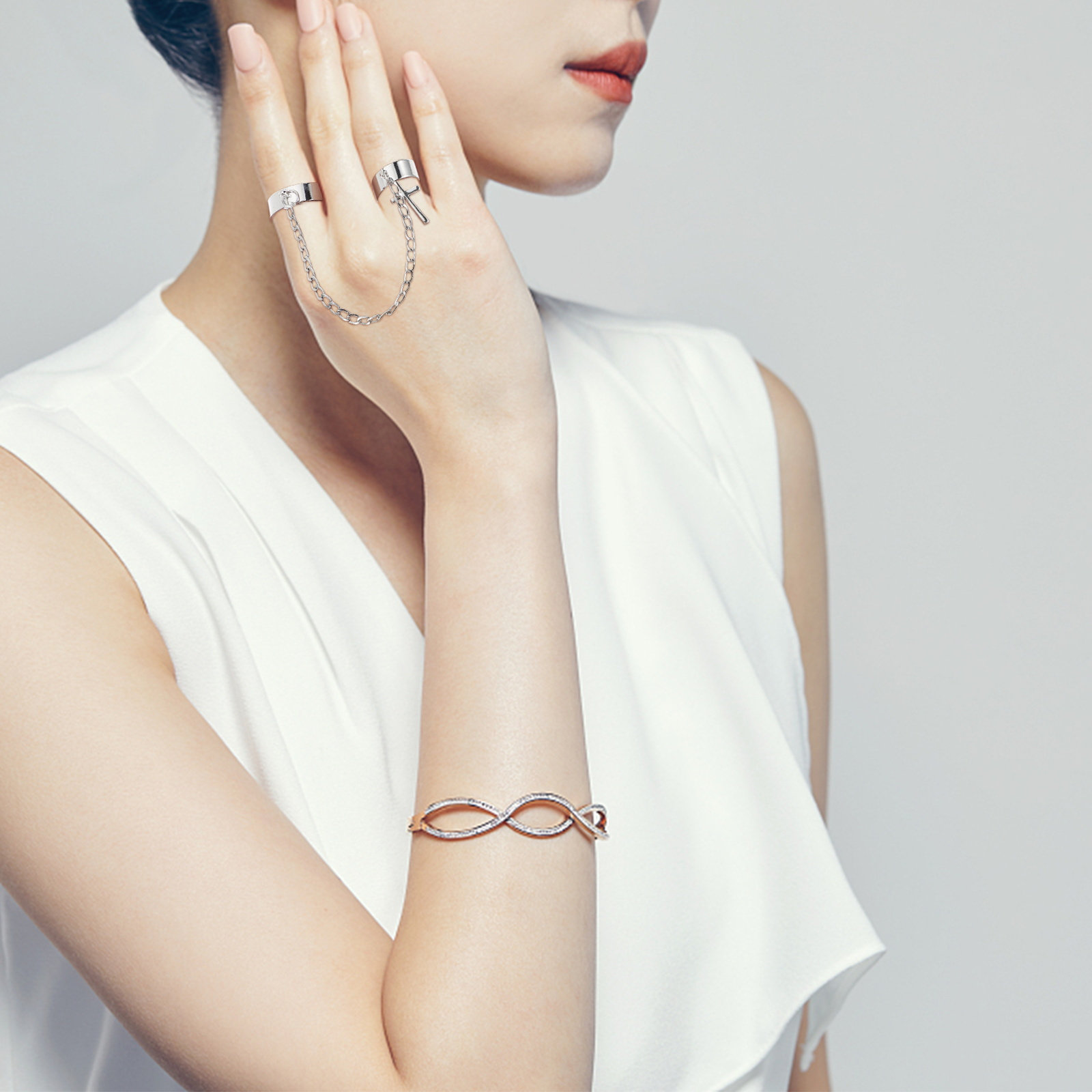 Zestaw pierścieni na palce, kr – Vintage Punk Knuckle Rings Set recenzja i cena