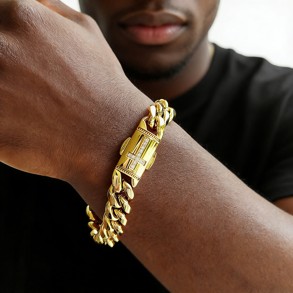 ESKEEM Hurtownia Łańcuszek Kub – Cuban Link Chain 12Mm recenzja i cena