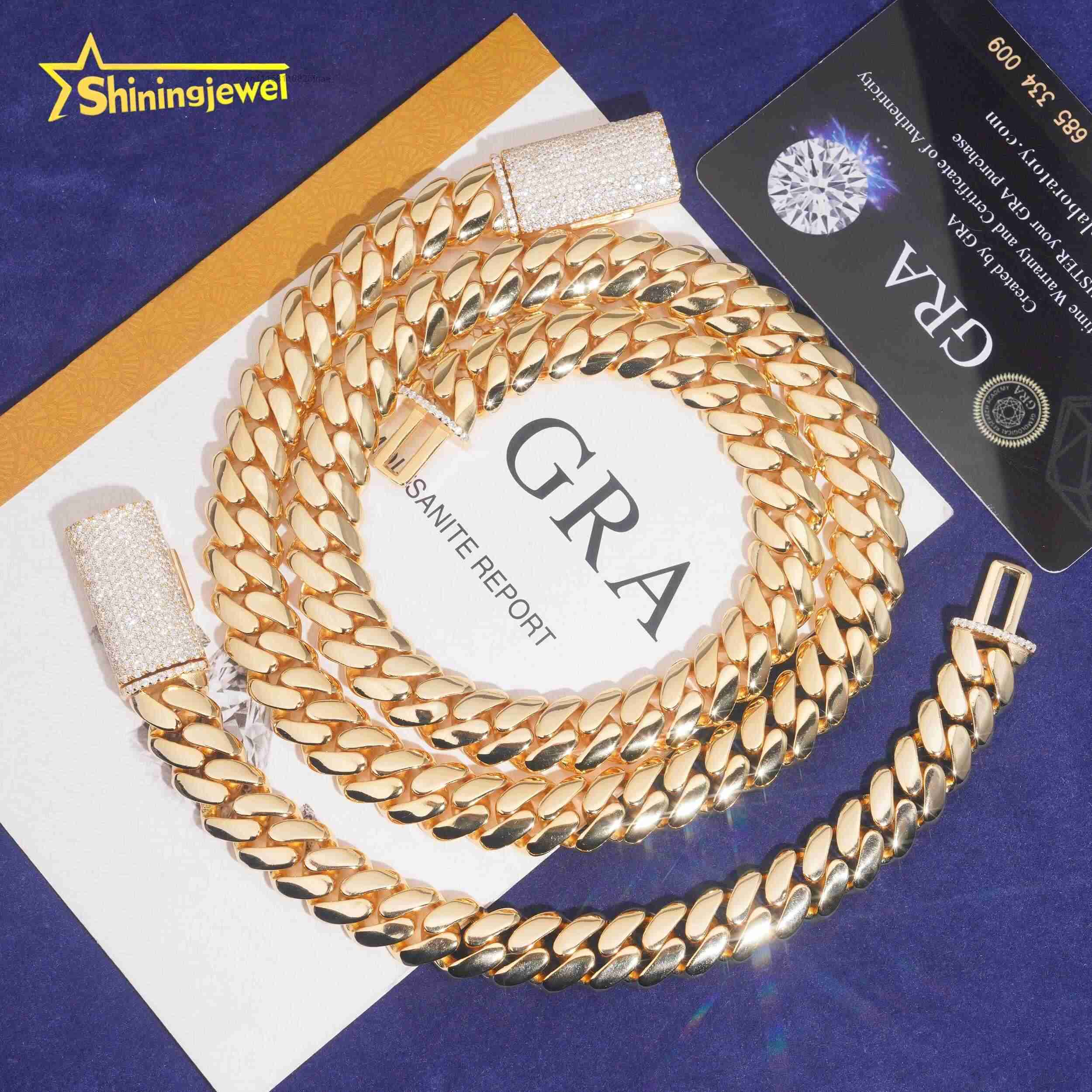 Srebro próby 925, pozłacany 12 – Cuban Link Chain 12Mm recenzja i cena