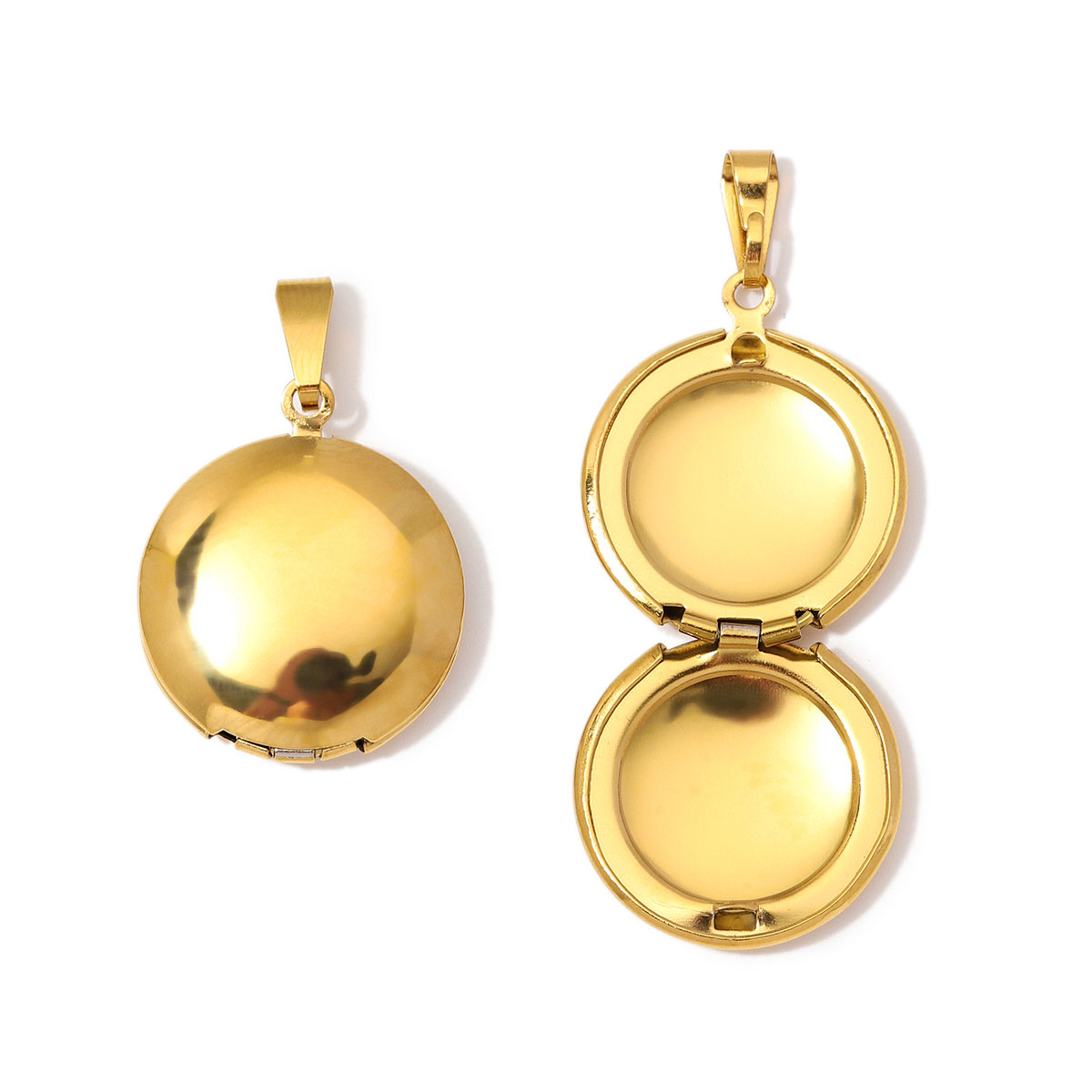 3 szt./partia Hurtownia Stal N – Heart Locket Necklace Photo recenzja i cena