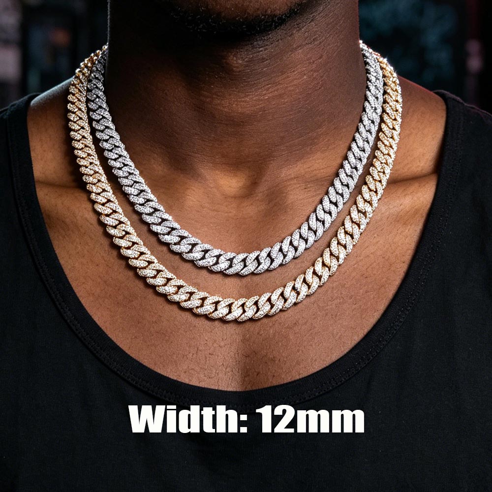 12 mm, biżuteria w stylu hip-h – Cuban Link Chain 12Mm recenzja i cena
