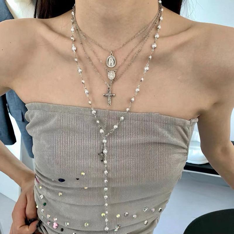 4 sztuki: naszyjnik w stylu vi – Pearl Choker Necklace Vintage recenzja i cena