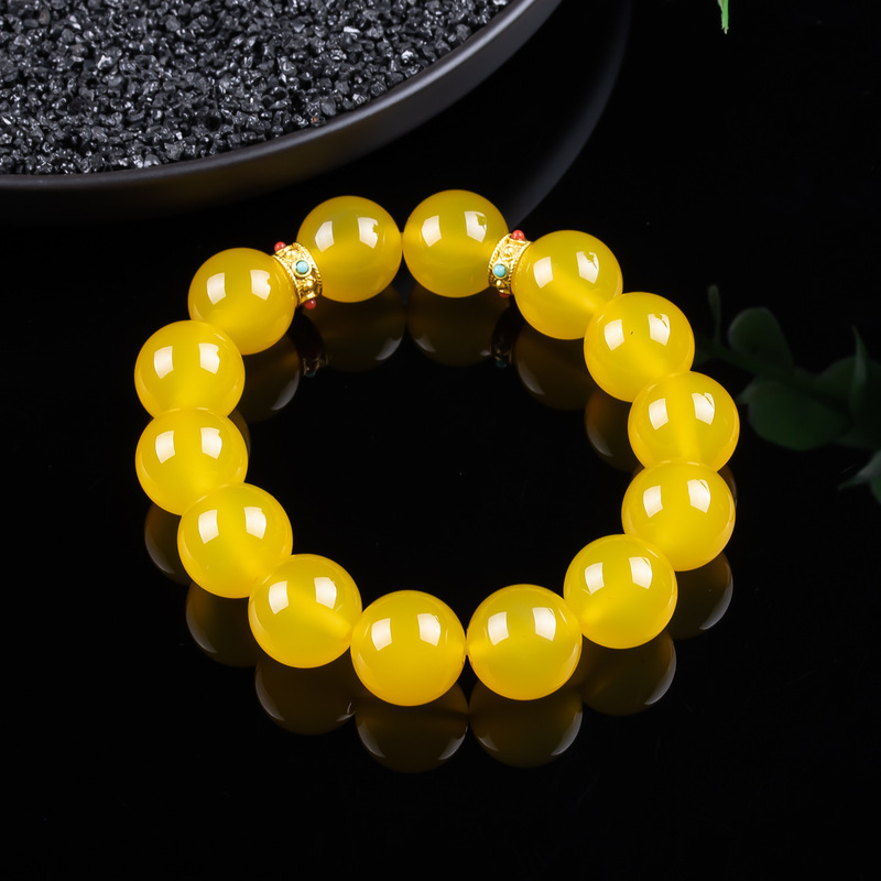Jadeit w odcieniach bursztynow – Bracelets recenzja i cena
