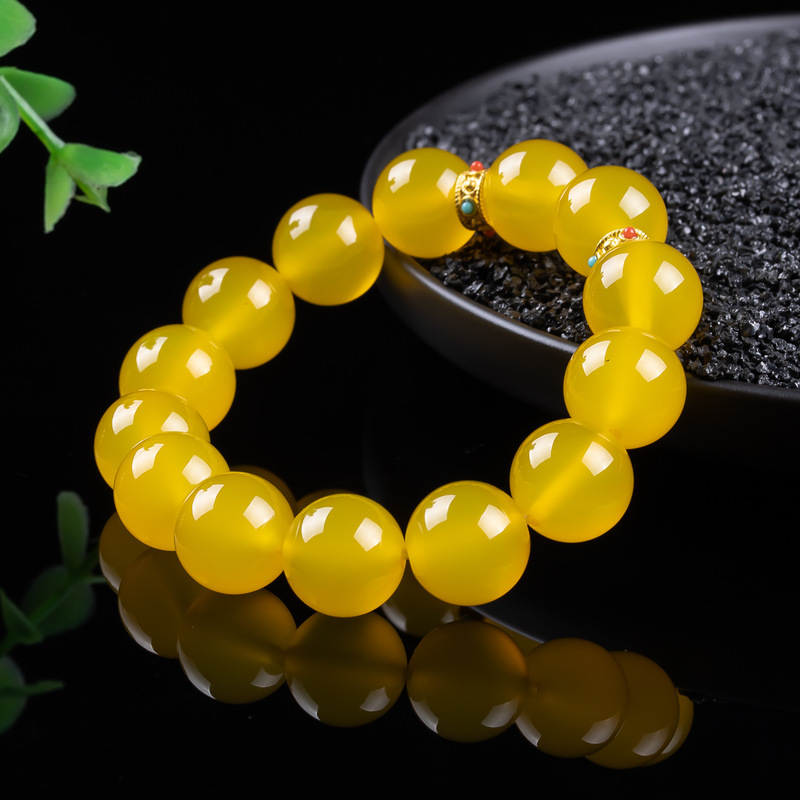 Jadeit w odcieniach bursztynow – Bracelets recenzja i cena
