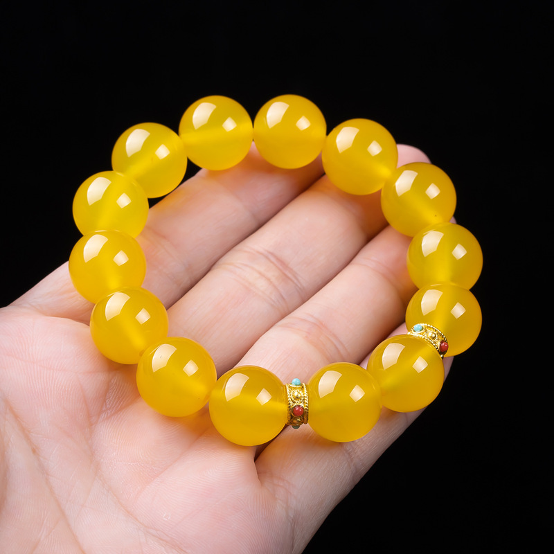 Jadeit w odcieniach bursztynow – Bracelets recenzja i cena