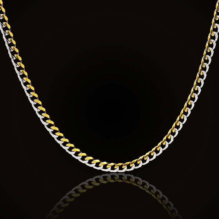 Naszyjnik z łańcuszkiem typu c – Cuban Link Chain 12Mm recenzja i cena