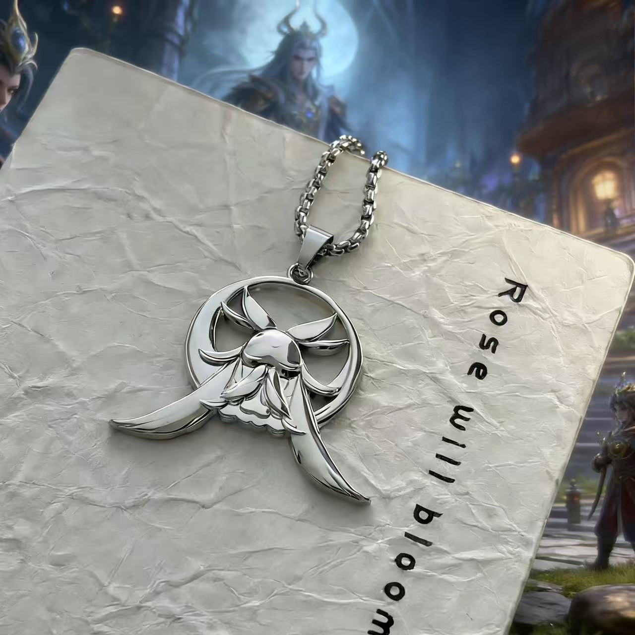 Gra Genshin Impact Columbina K – Anime Pendant Necklace recenzja i cena